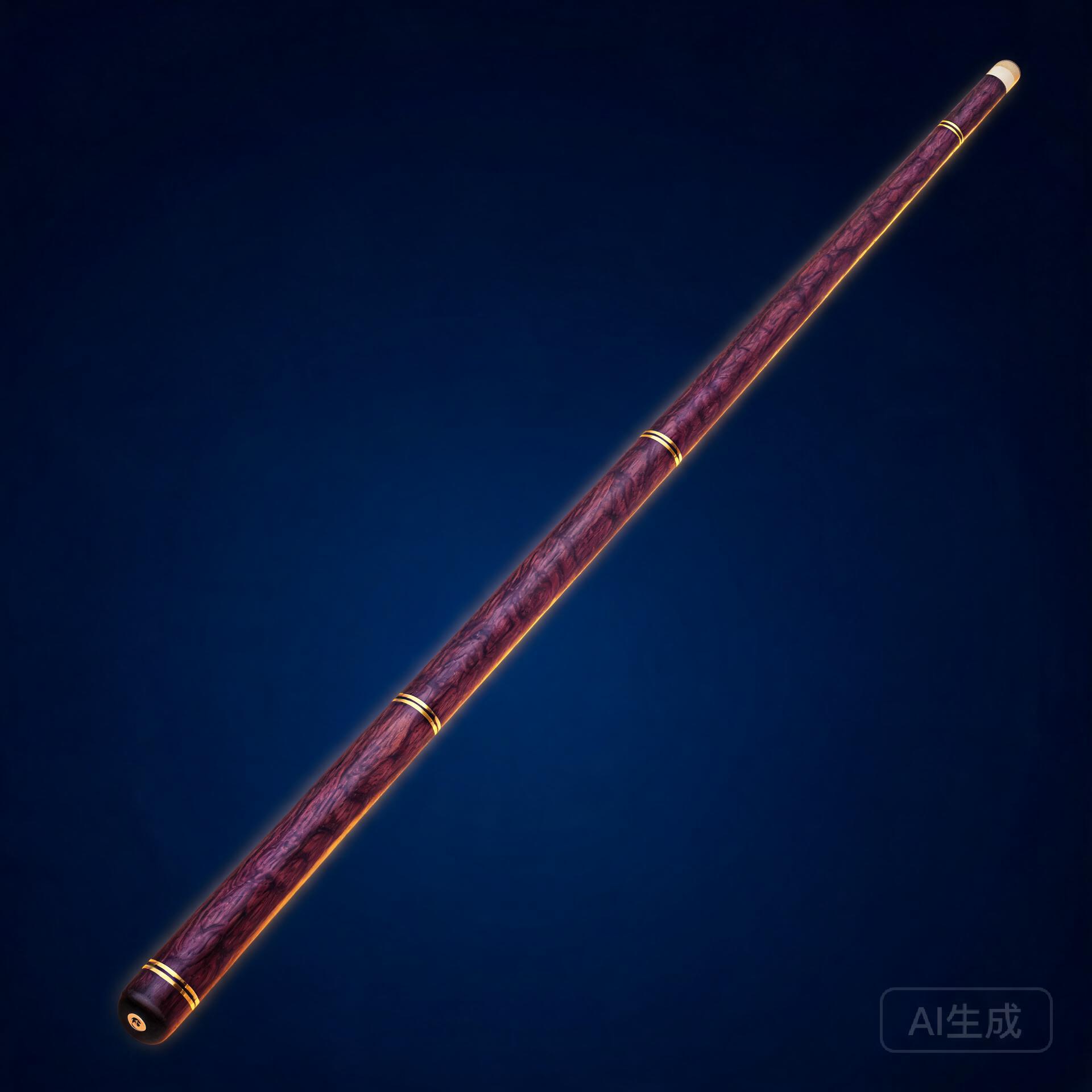 日式手工杆 — 紫心木